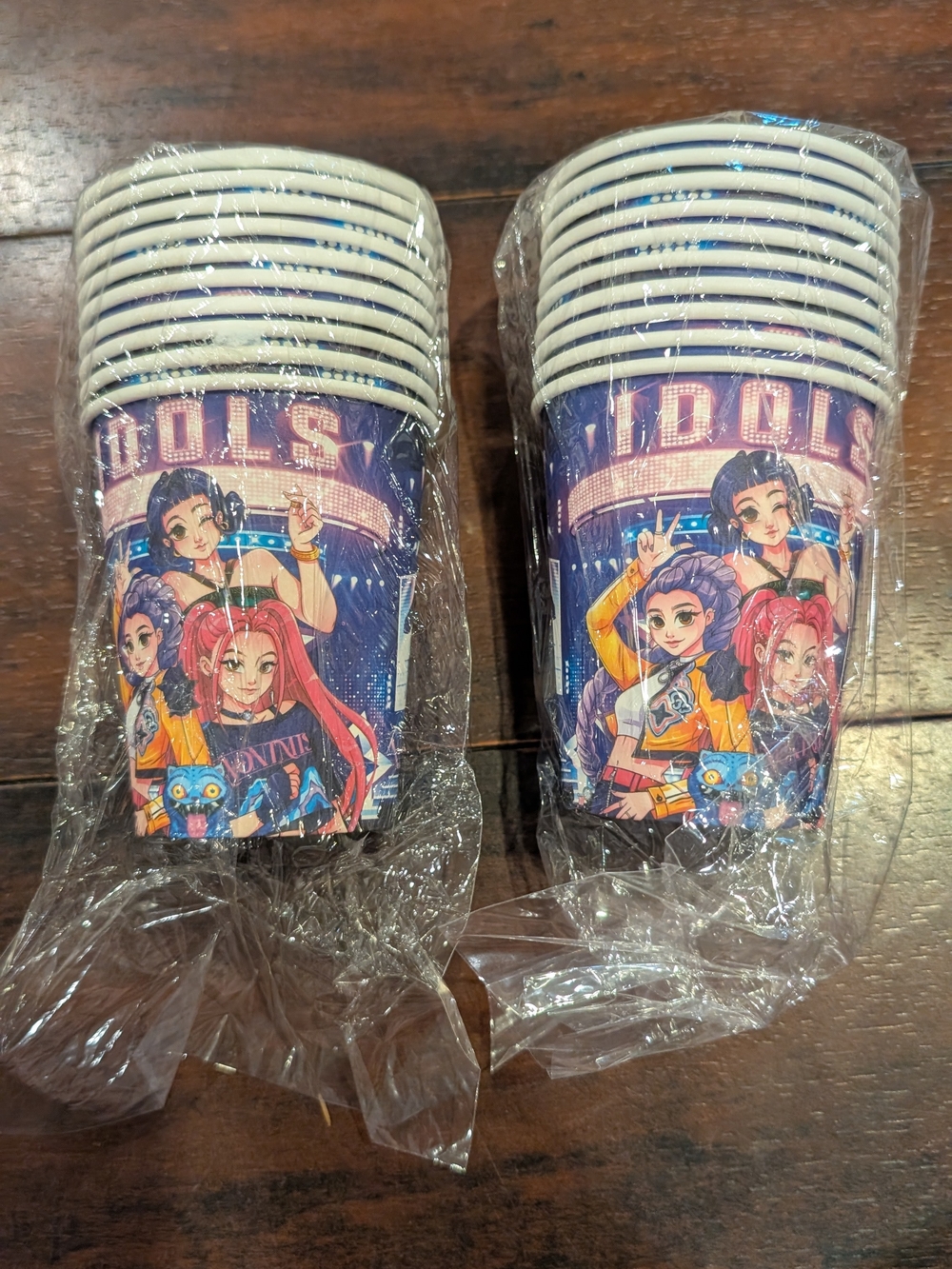 New 20 K-pop Demon Hunters Party Paper Cups